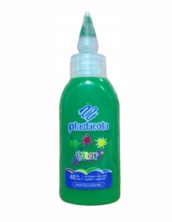 ADHESIVO COLOR PLASTICOLA x40gr VERDE