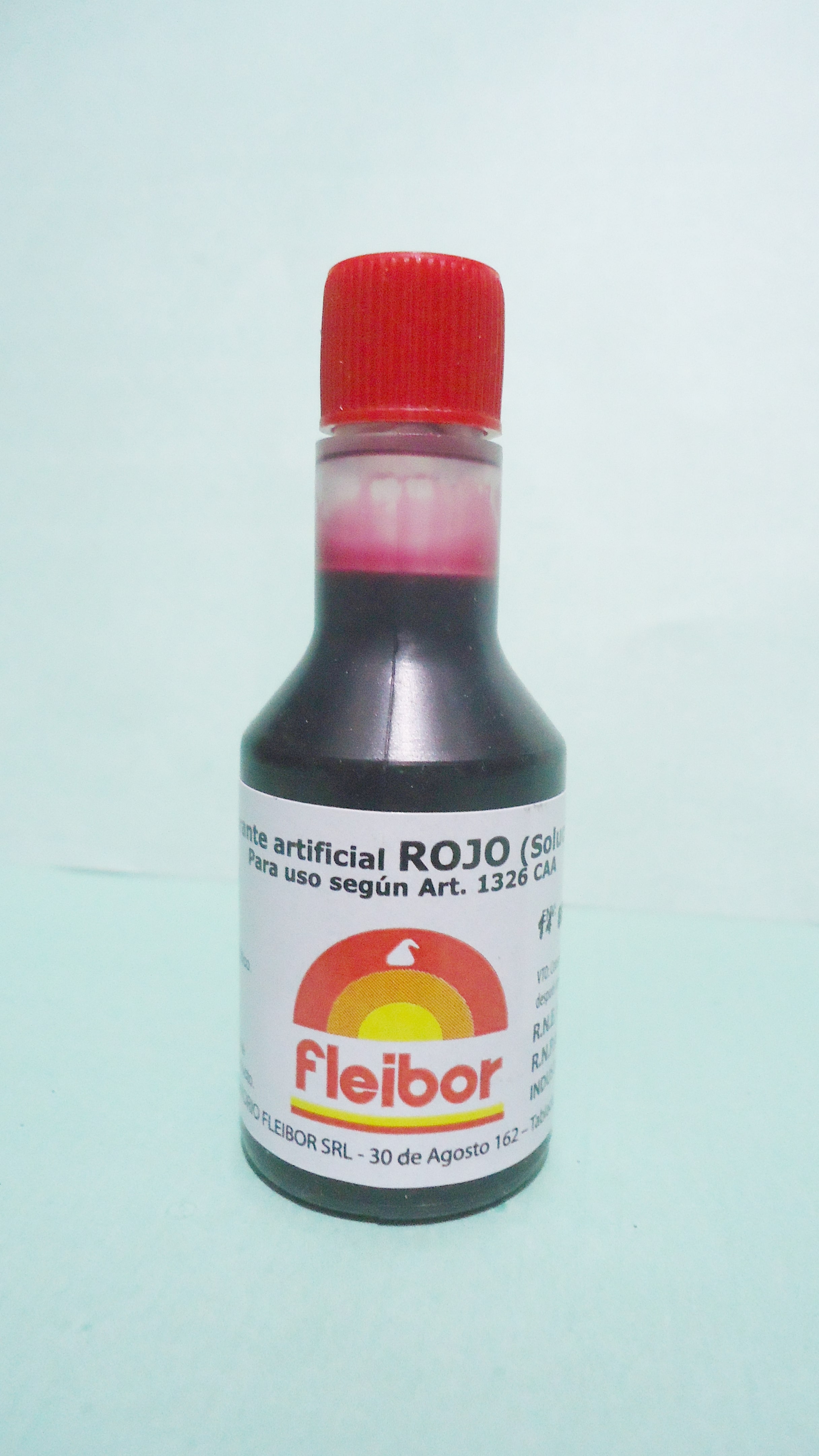 COLORANTE LIQUIDO FLEIBOR ROJO