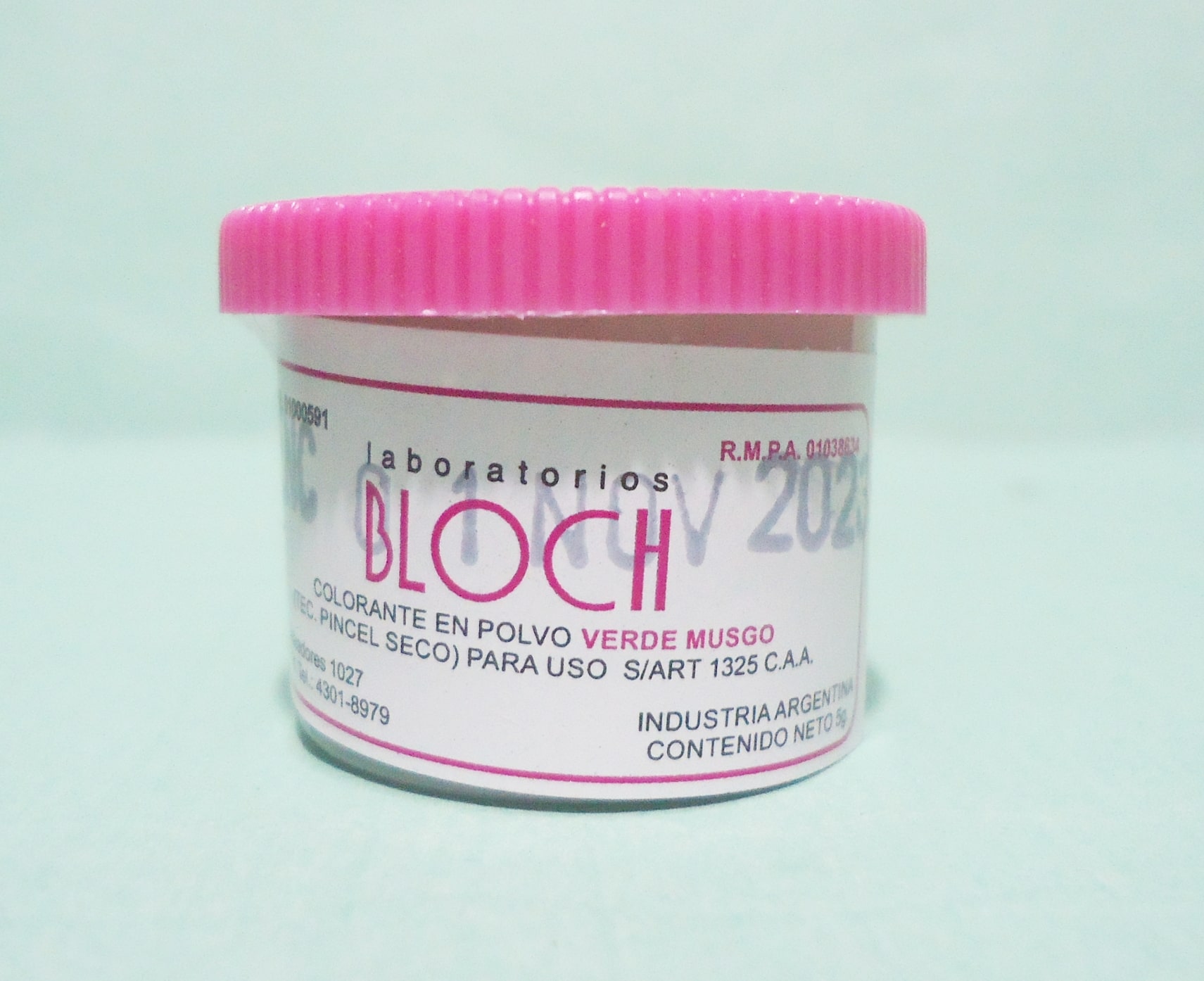 COLORANTE LIPOSOLUBLE BLOCH VERDE LIMA