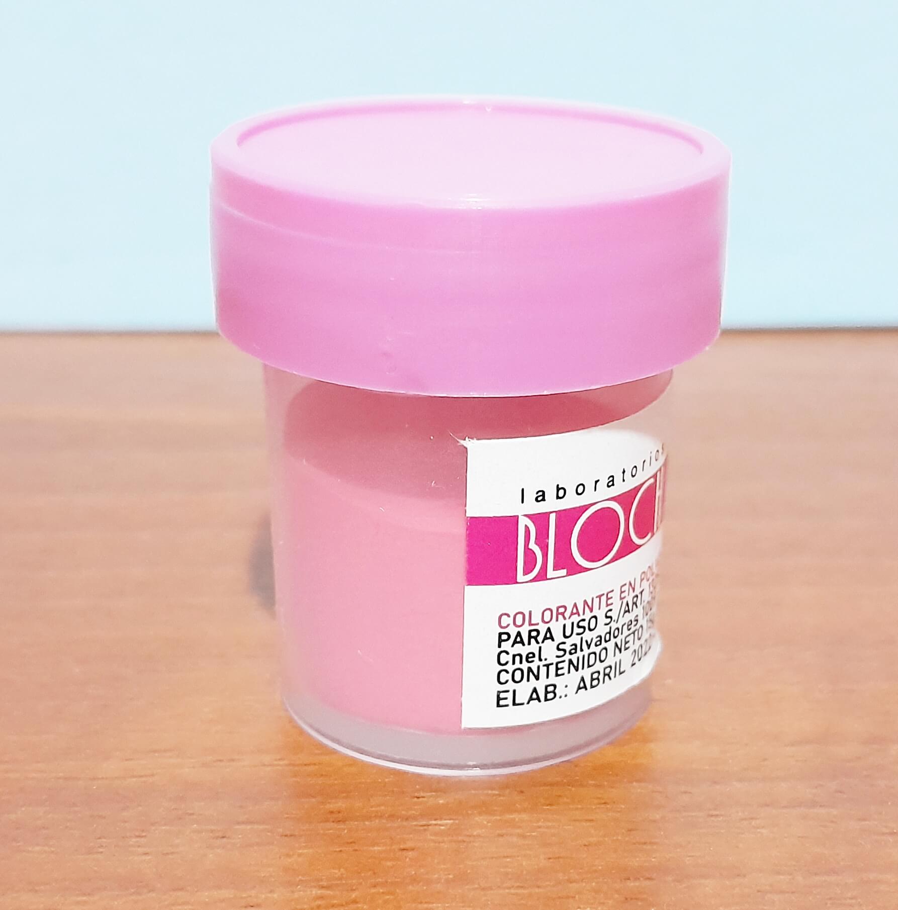 COLORANTE LIPOSOLUBLE BLOCH ROSA