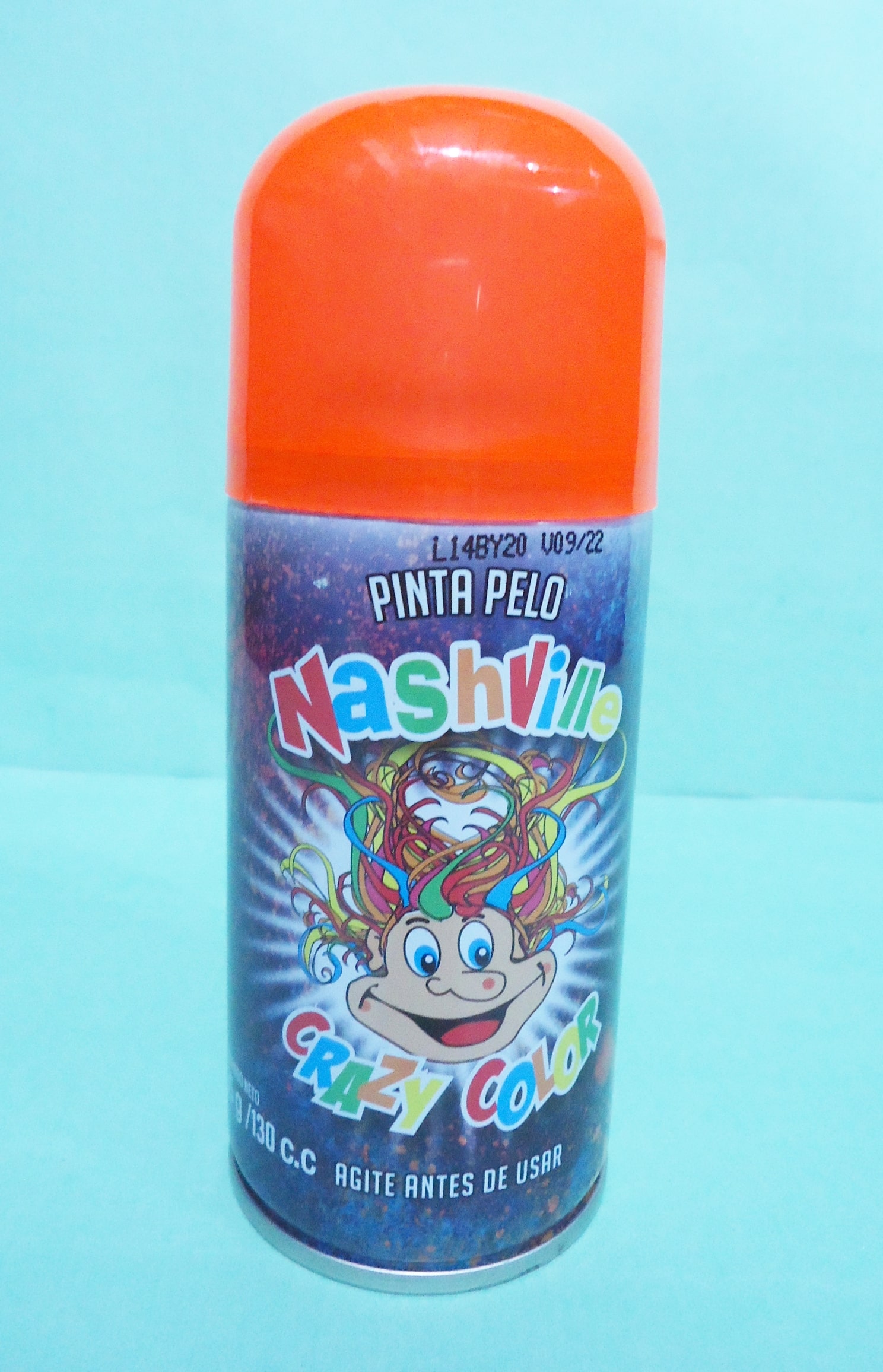 PINTURA PARA PELO NARANJA NASHVI/CANDEL