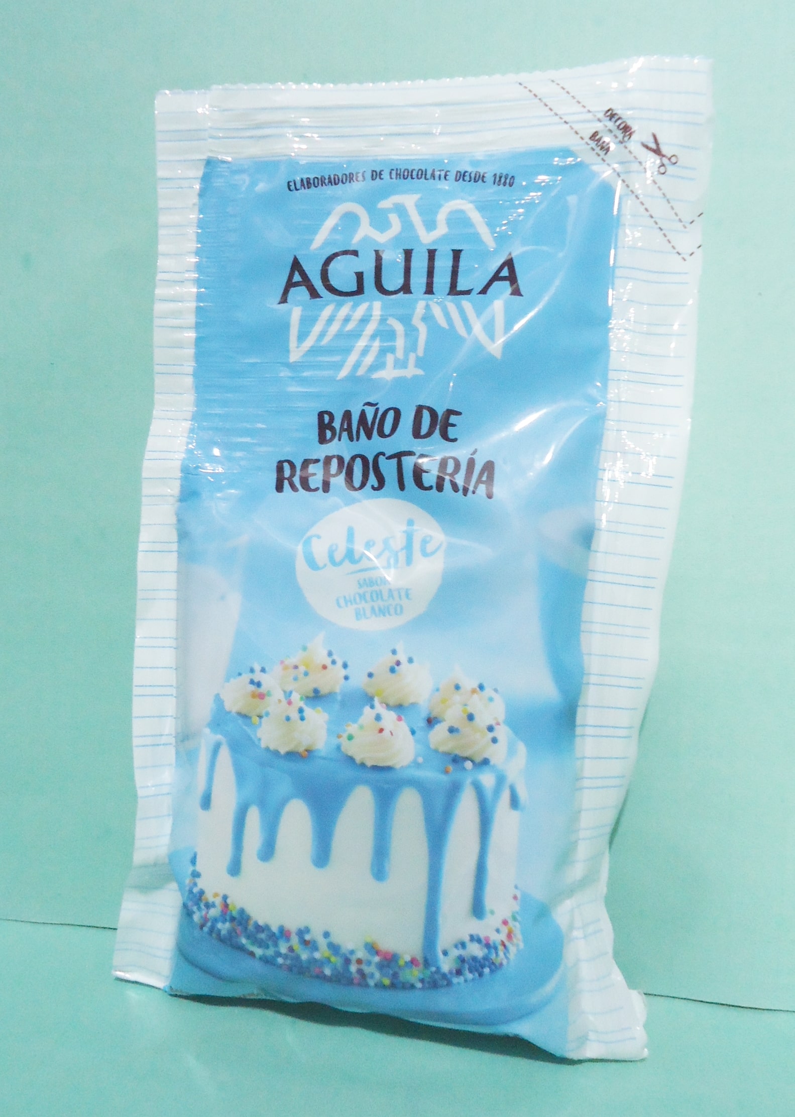 CHOCOLATE BAÑO DE AGUILA 150gr CELESTE