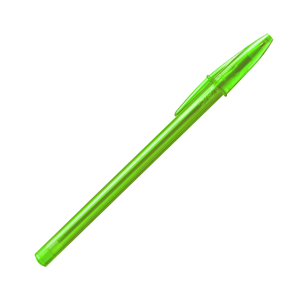 BOLIGRAFO BIC LASER VERDE LIMA