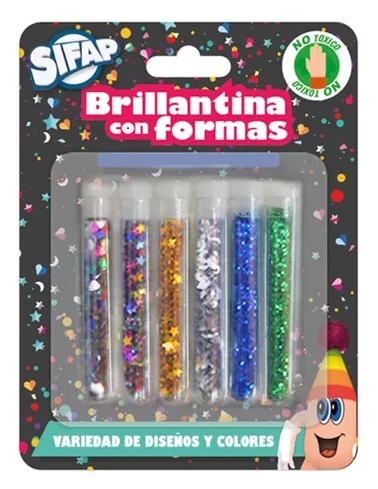 BRILLANTINA CON FORMAS X6