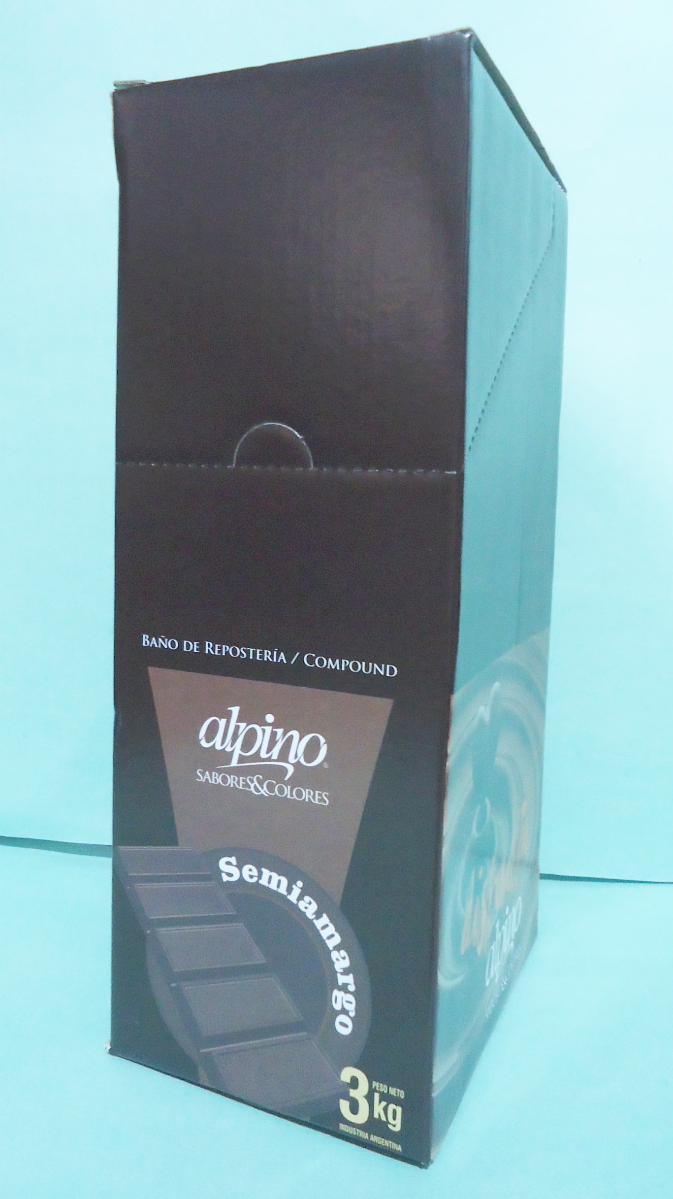 CHOCOLATE LODISER X 3KG SEMI AMARGO