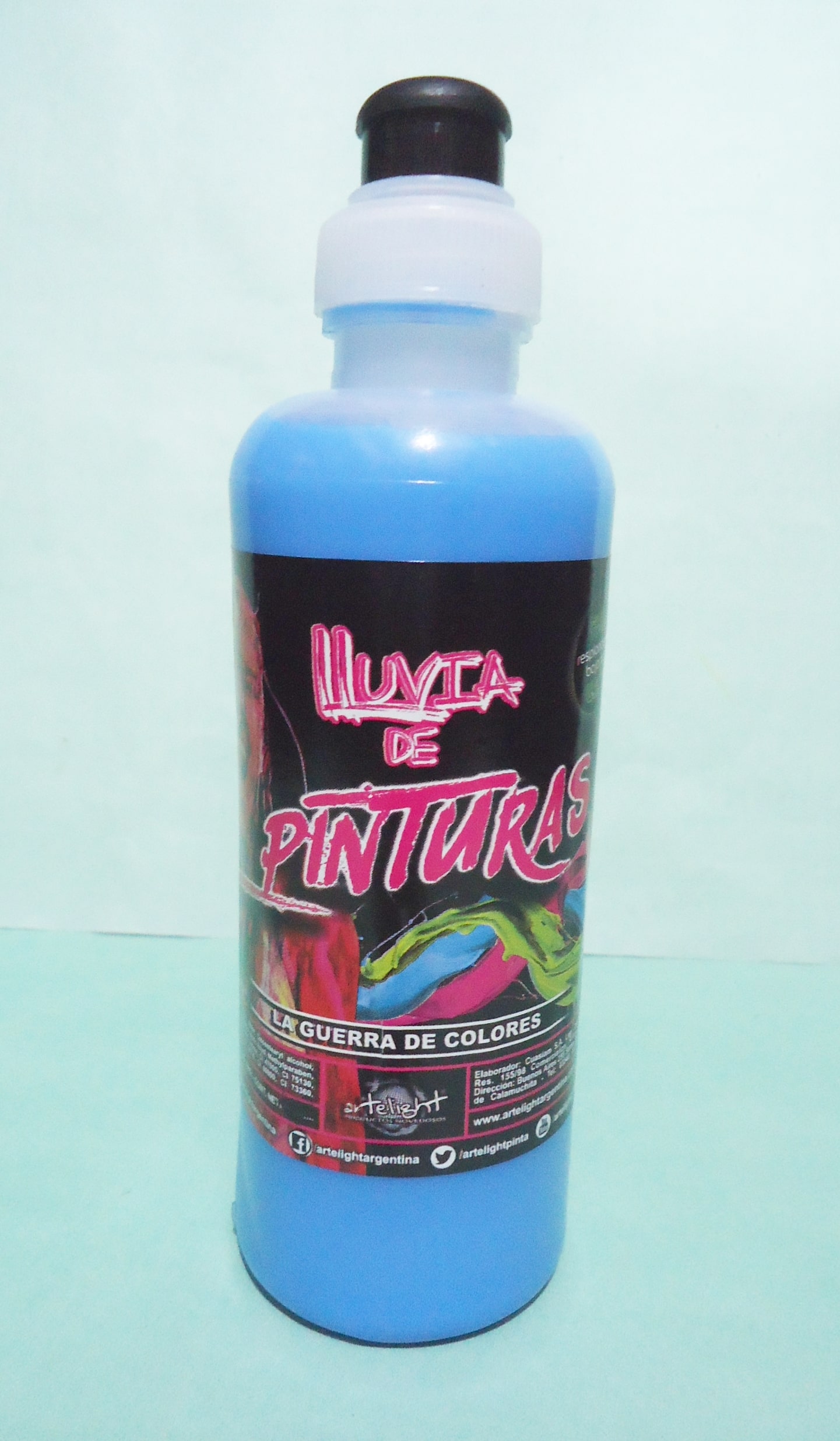 PINTURA PARA EL CUERPO 250 ML AZUL