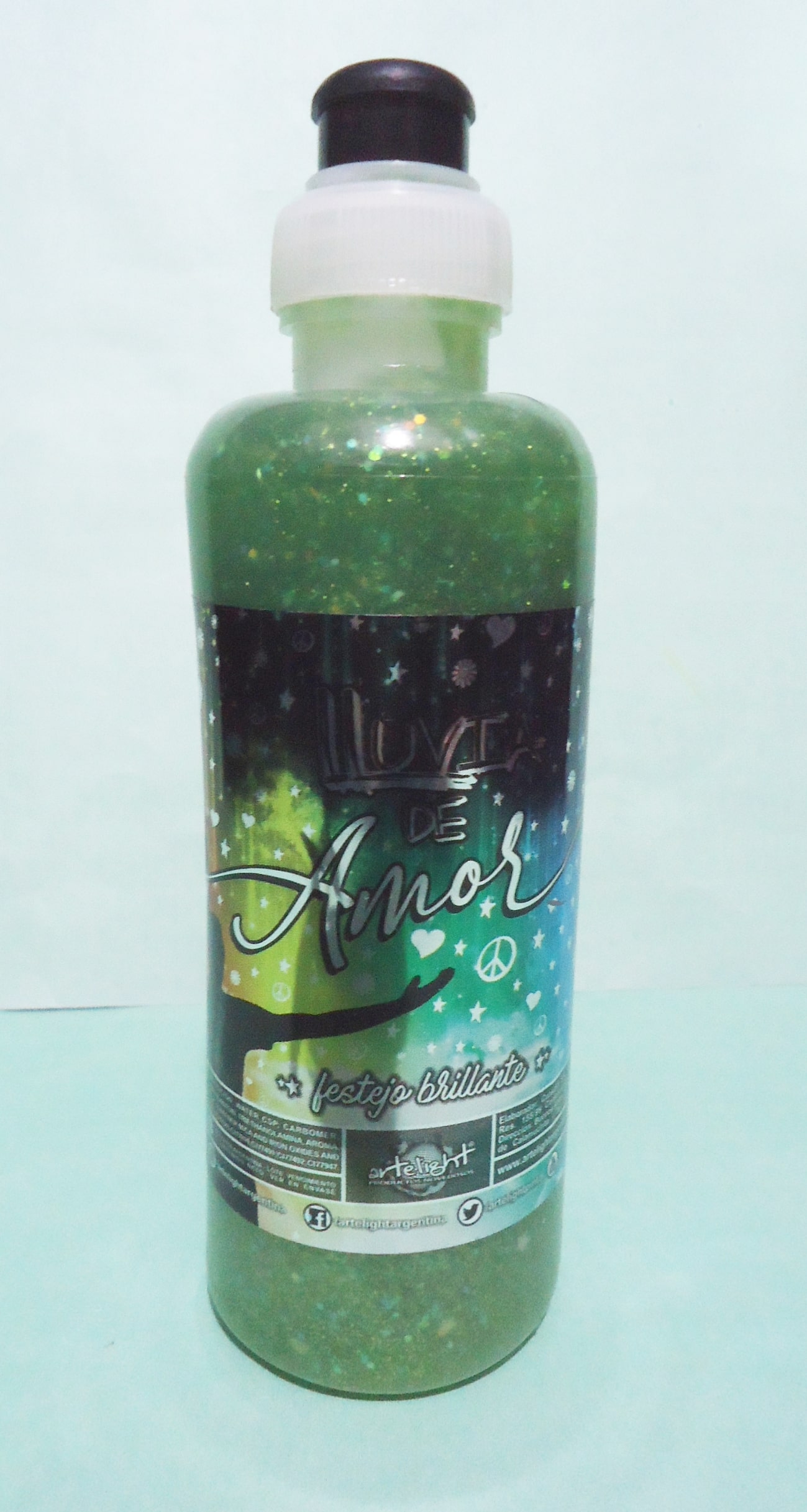 PINTURA PARA EL CUERPO GLITTER 250ML VE