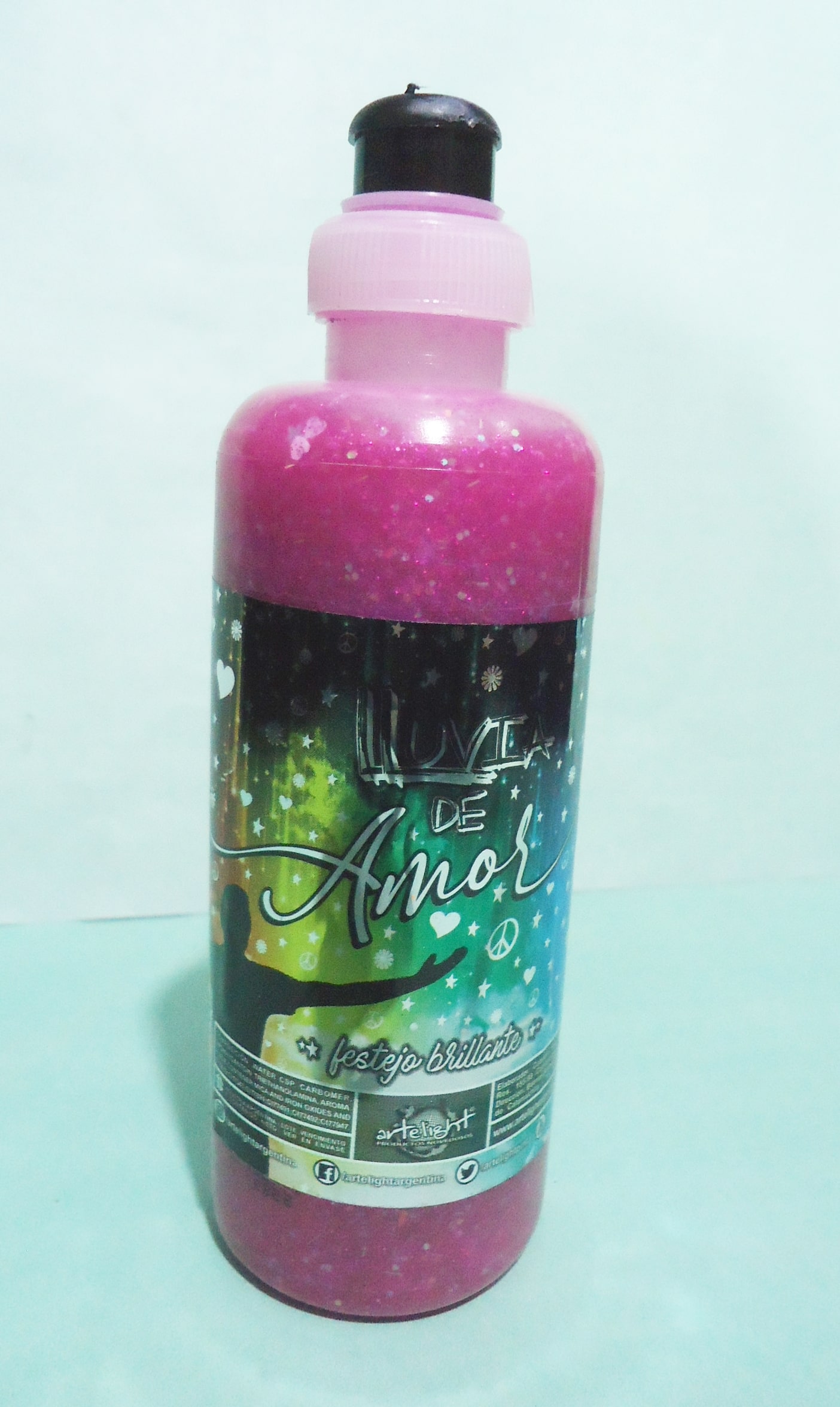 PINTURA PARA EL CUERPO GLITTER 250ML F