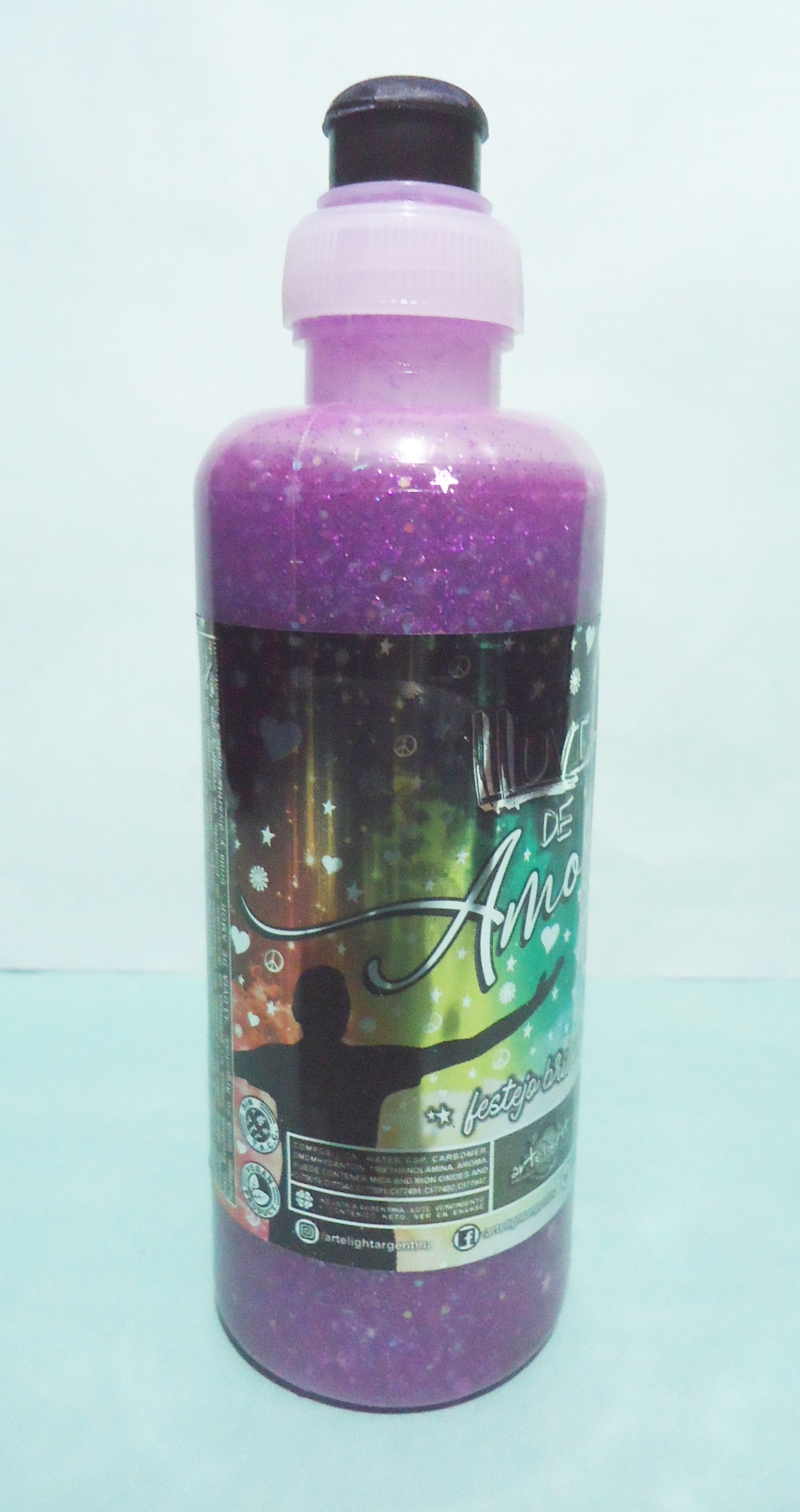 PINTURA PARA EL CUERPO GLITTER 250ML V