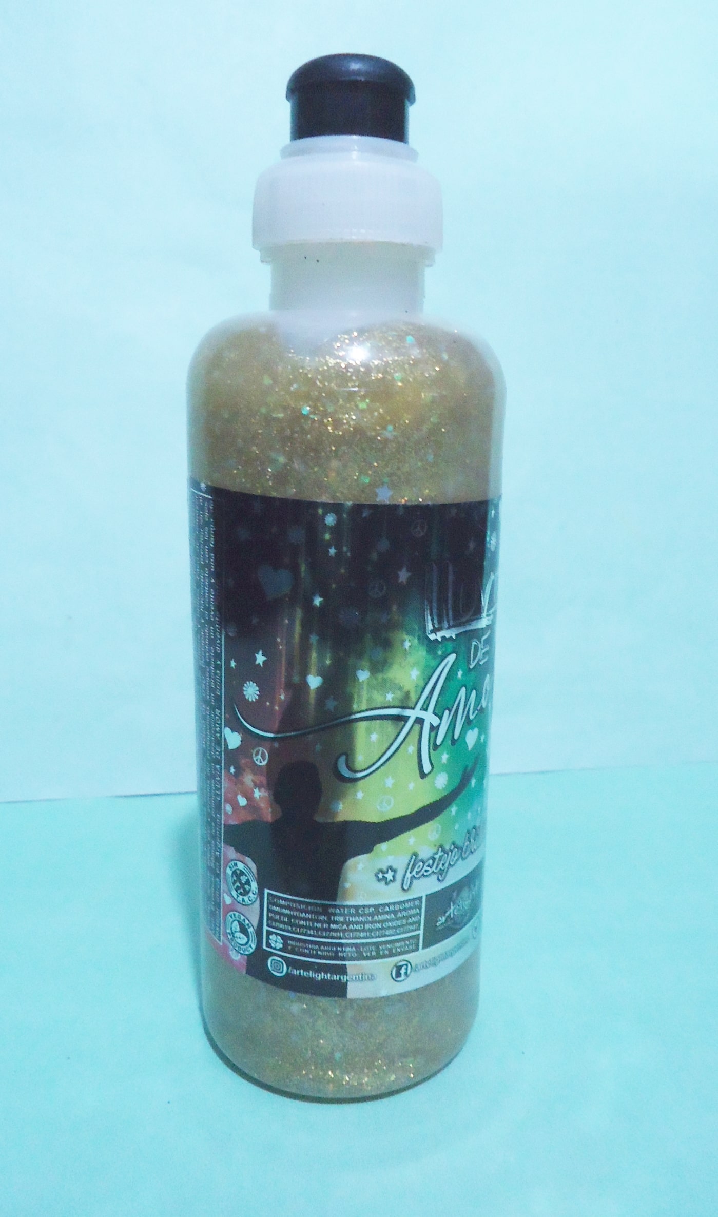 PINTURA PARA EL CUERPO GLITTER 250ML D