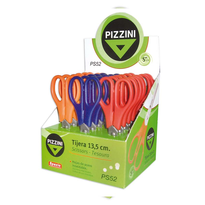 TIJERA PIZZINI 13,5cm PS52 CAJA X18