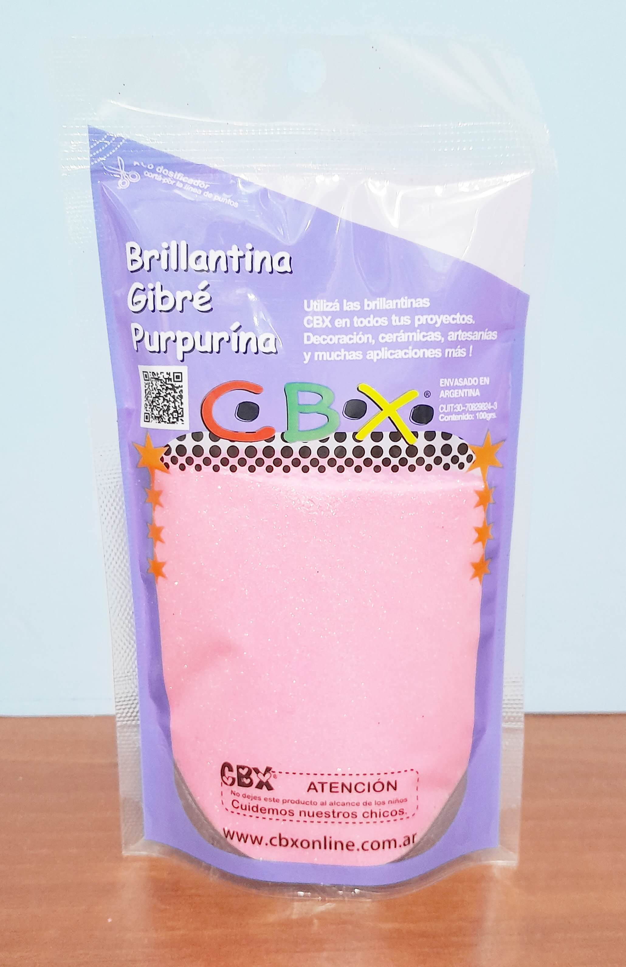 GIBRE IRIDISCENTE ROSA 100GR