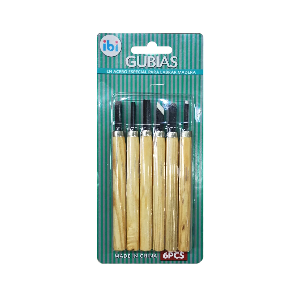 GUBIAS X 6  SET ECONOMICA