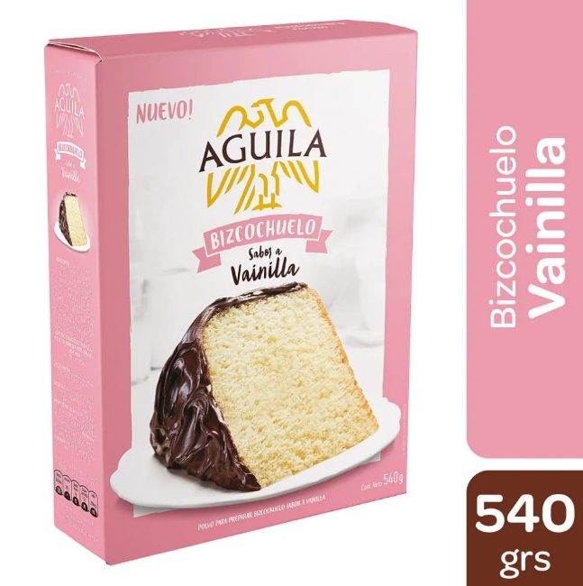 BIZCOCHUELO AGUILA VAINILLA 540GR