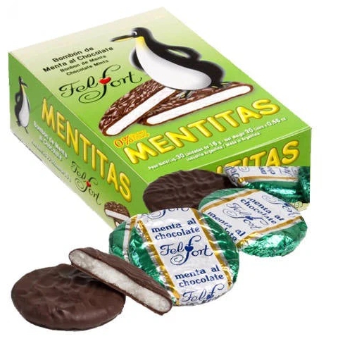 CHOCOLATE MENTITAS FELFORT x30