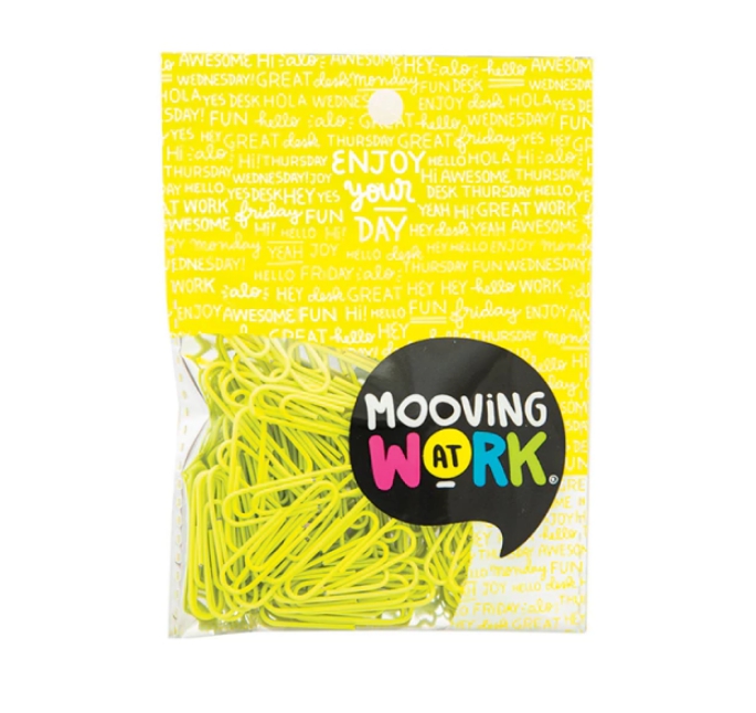 CLIPS MOOVING 33MM X60 YELLOW