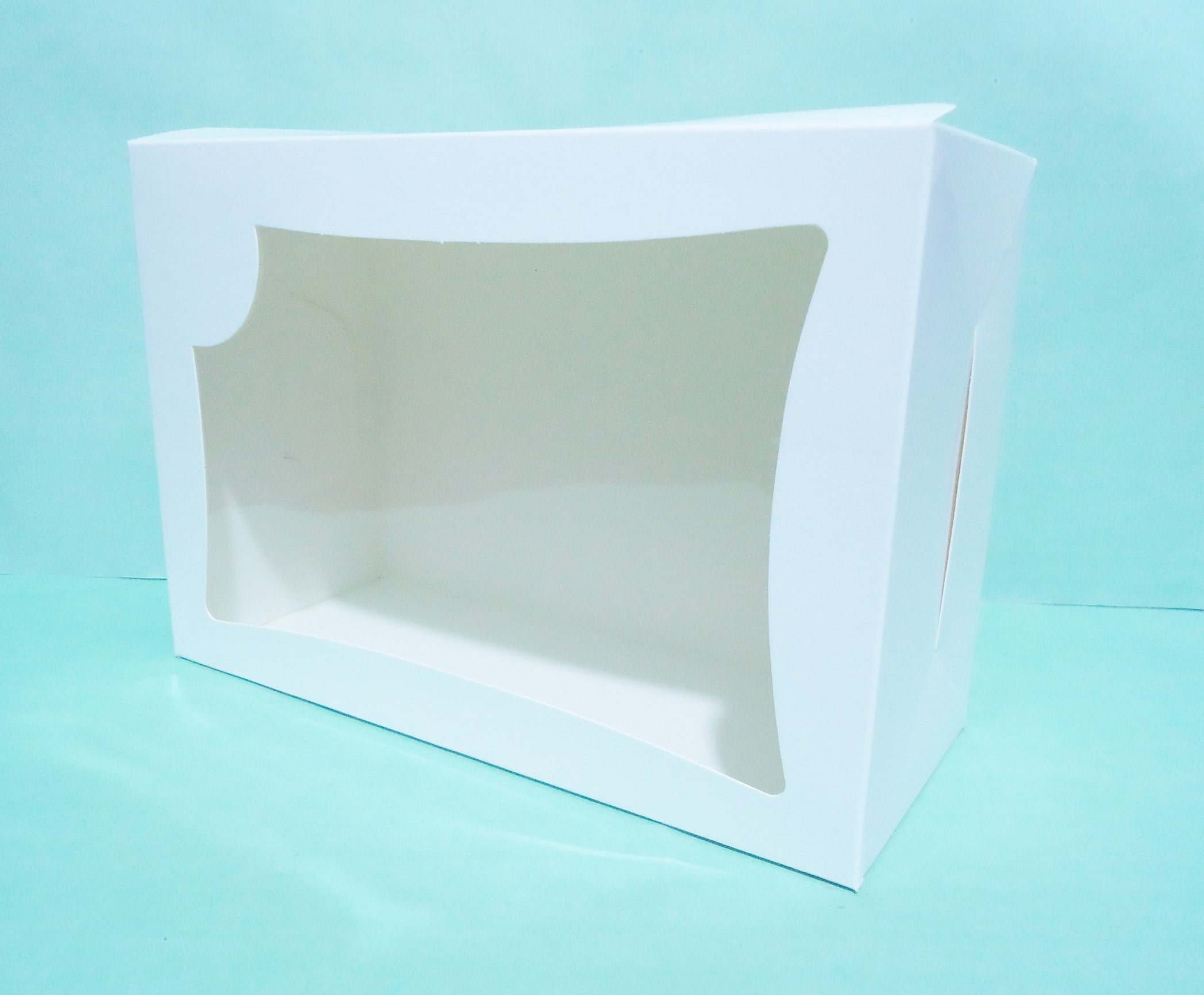 CAJA RECTANGULAR VISOR 16x23x10 MEDO