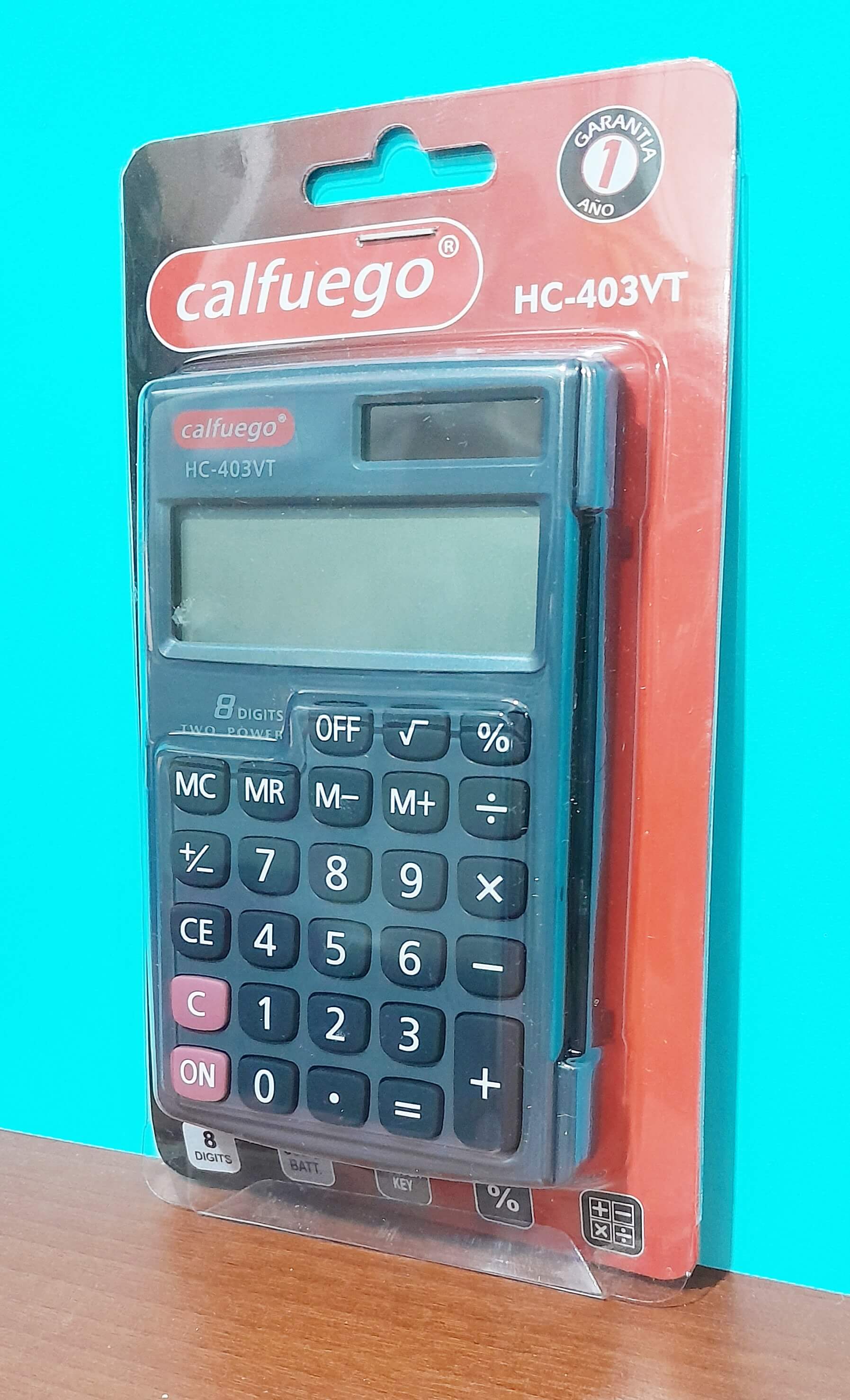 CALCULADORA CALCUFUEGO HC-403VT