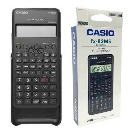 CALCULADORA CIENTIFICA CASIO FX 82MS 2ED