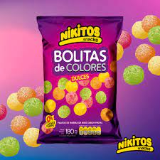 BOLITAS DULCES NIKITOS x 180GR