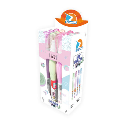 LIQUIDO CORRECTOR EZCO7ML PASTEL CAJAX12