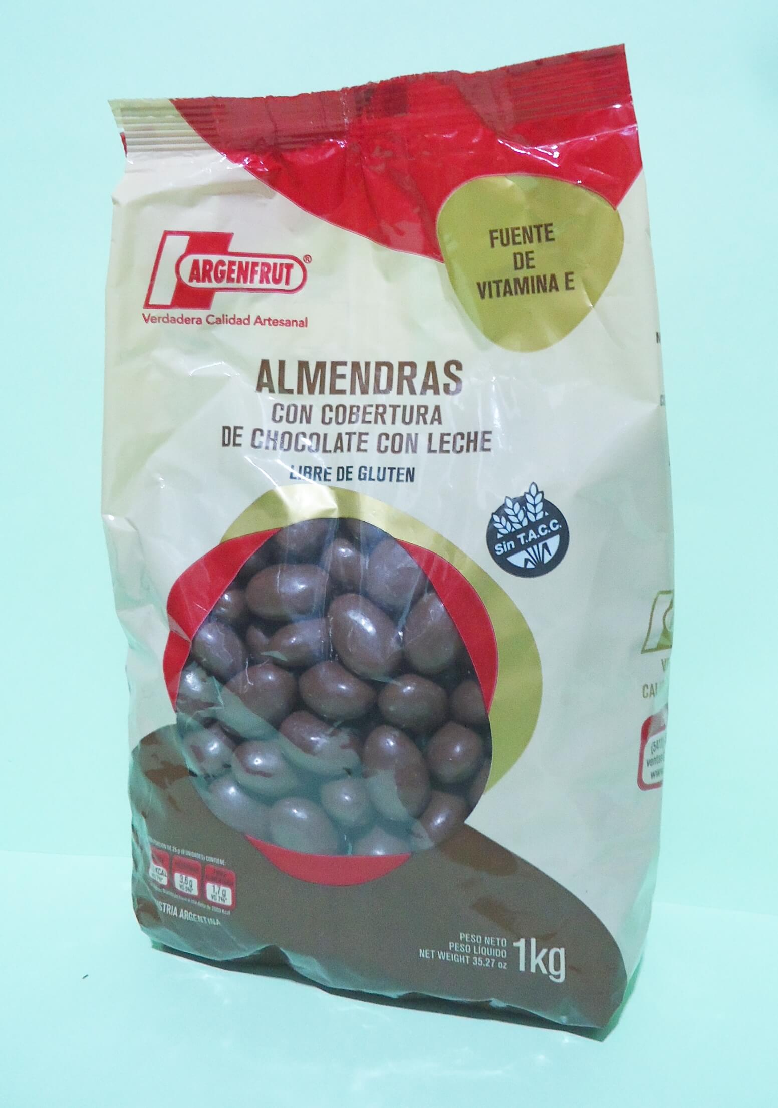 ALMENDRA C/CHOCOLATE X1KG