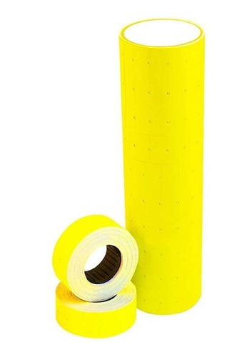 ROLLO MOTEX FLUO X10 AMARILLO