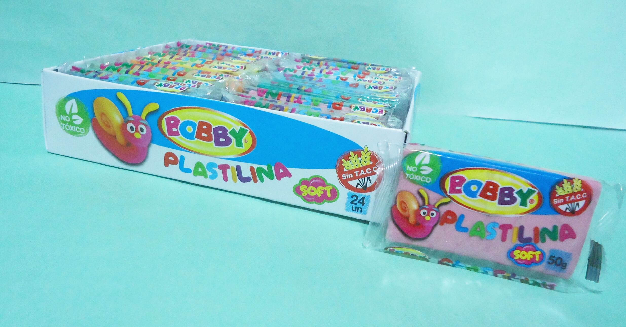 PLASTILINA BOBBY X50GR