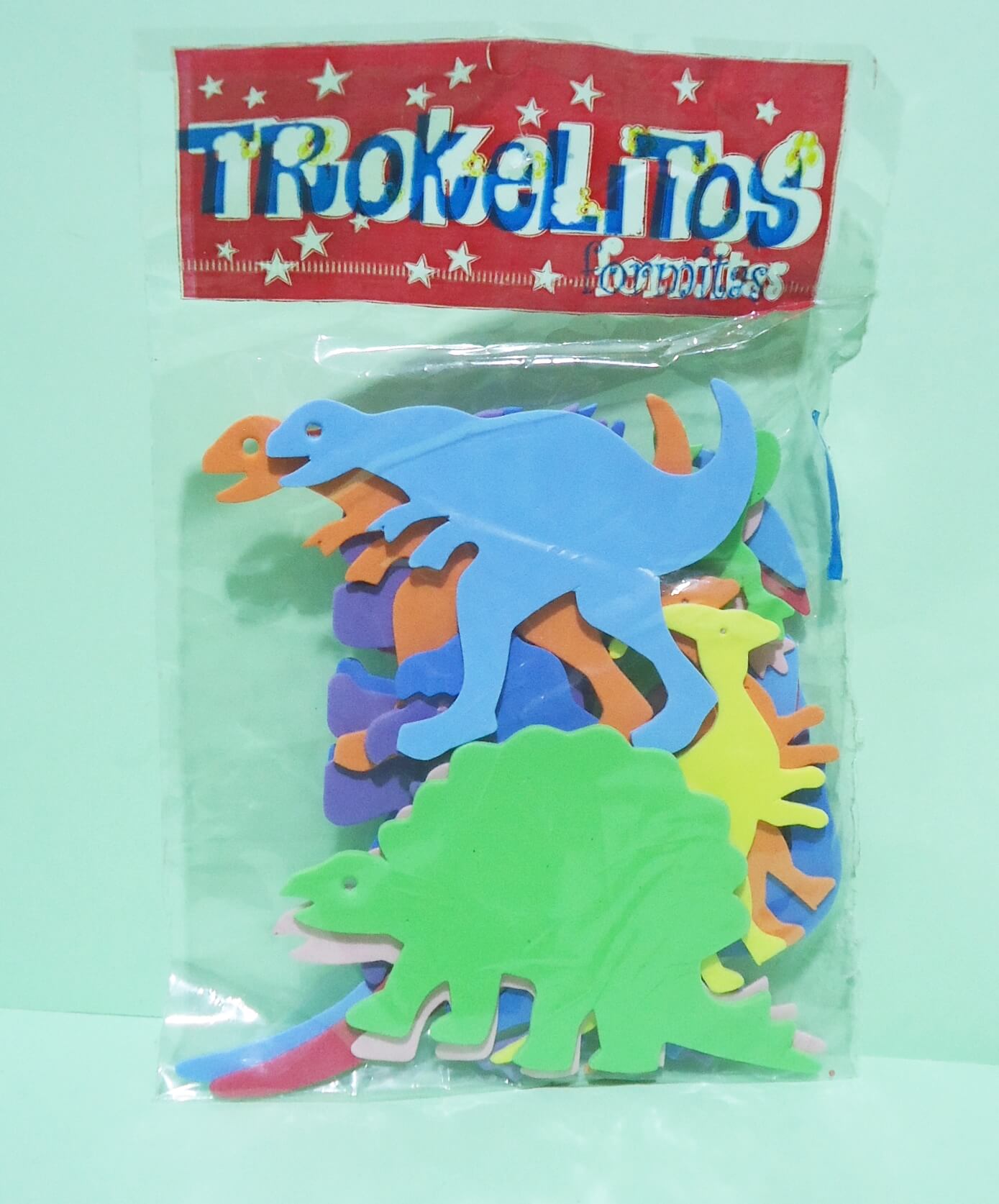 FORMITA GOMA EVA TROKELITOS DINOS X16