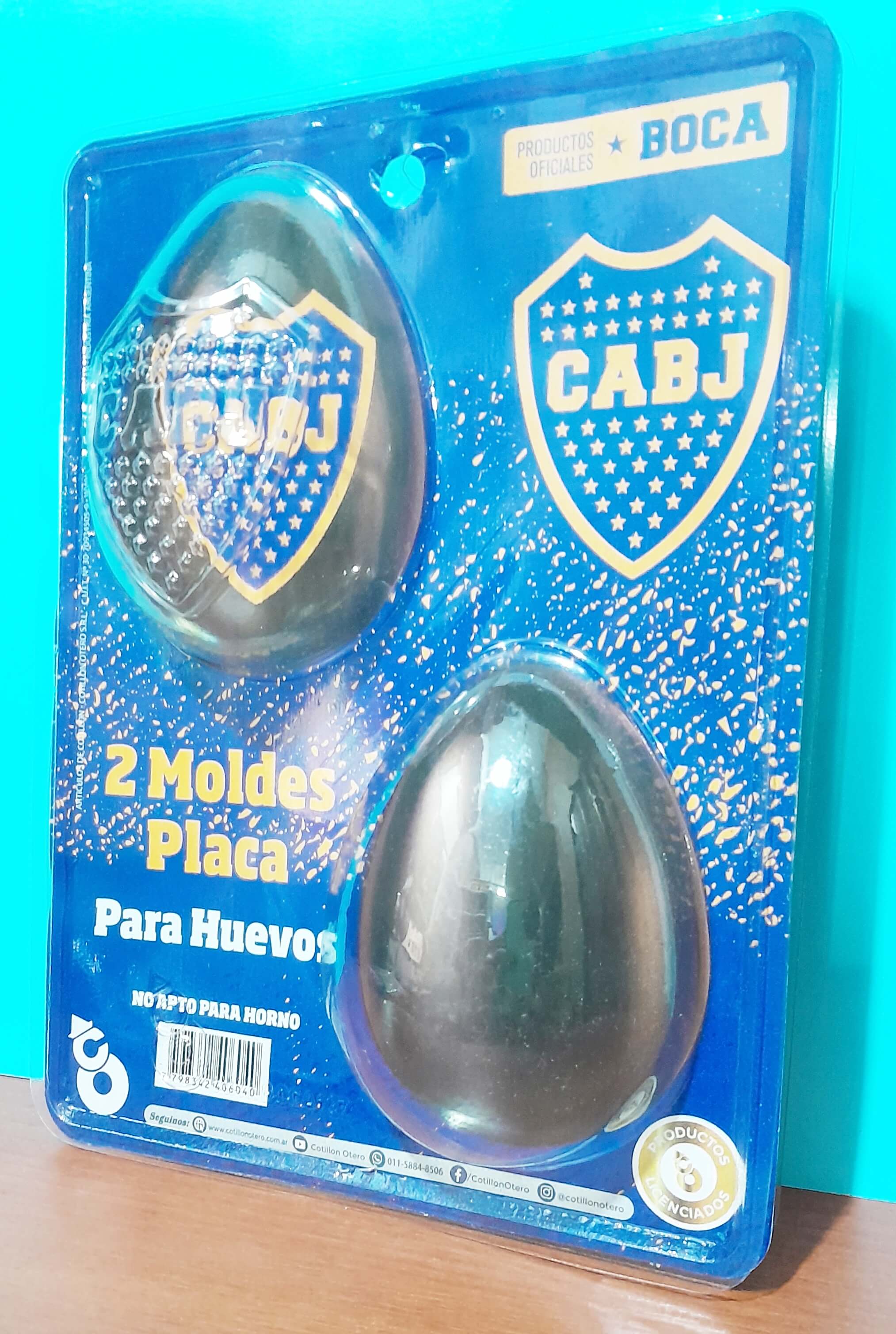 MOLDE PLACA HUEVO x2 OTERO BOCA JS