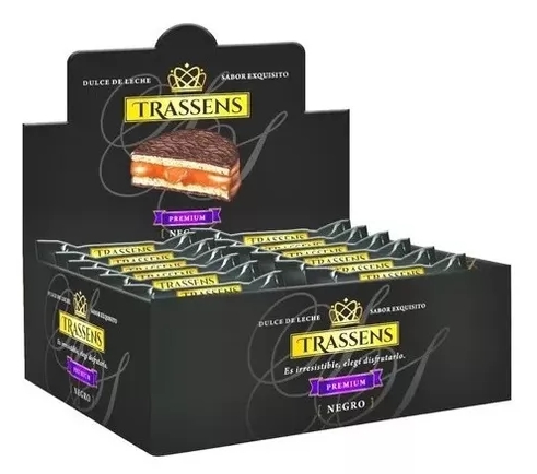 ALFAJOR VIMAR TRASSENS X12 UNID NEGRO