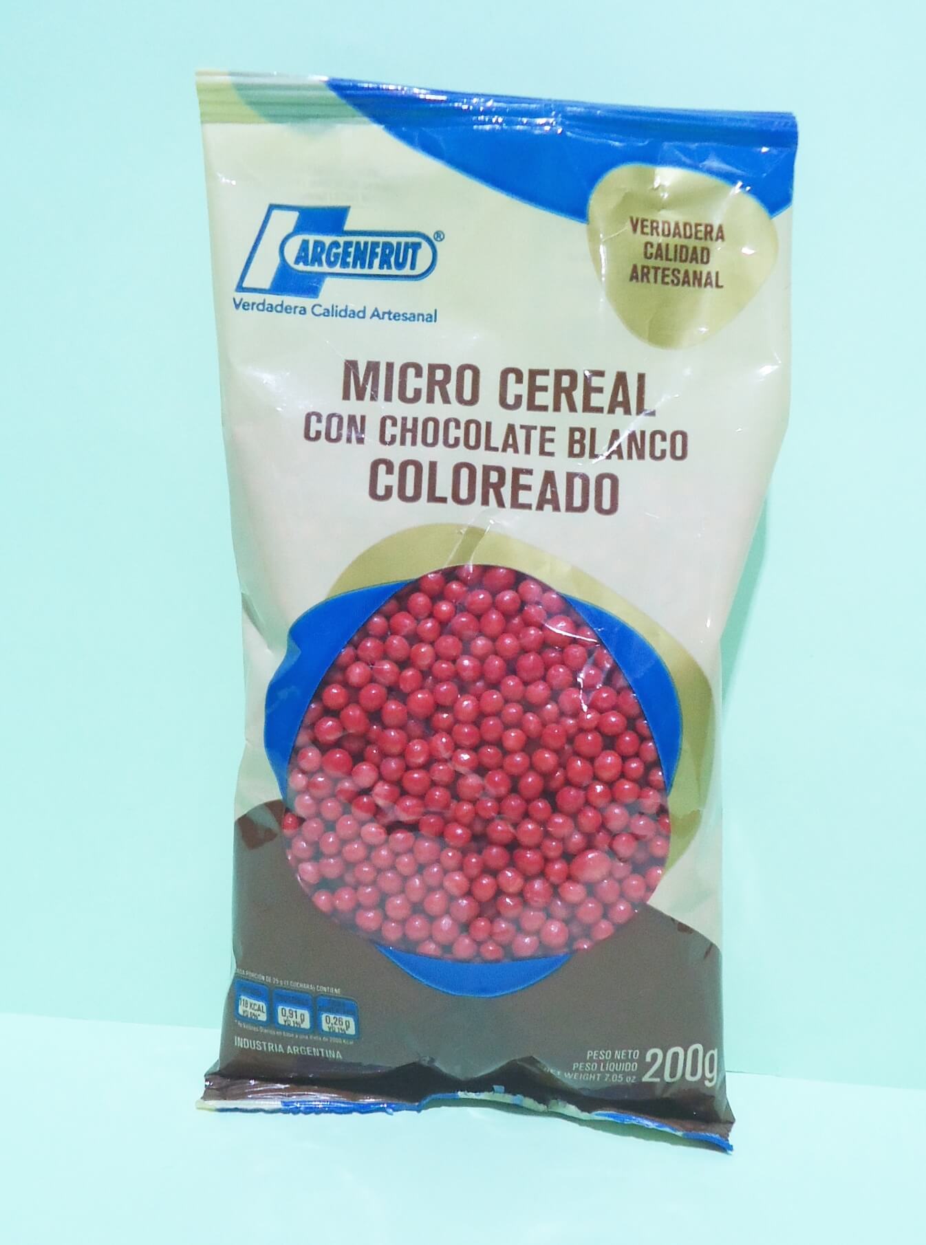 CHOCOLATE CEREAL x200 gr ROJO