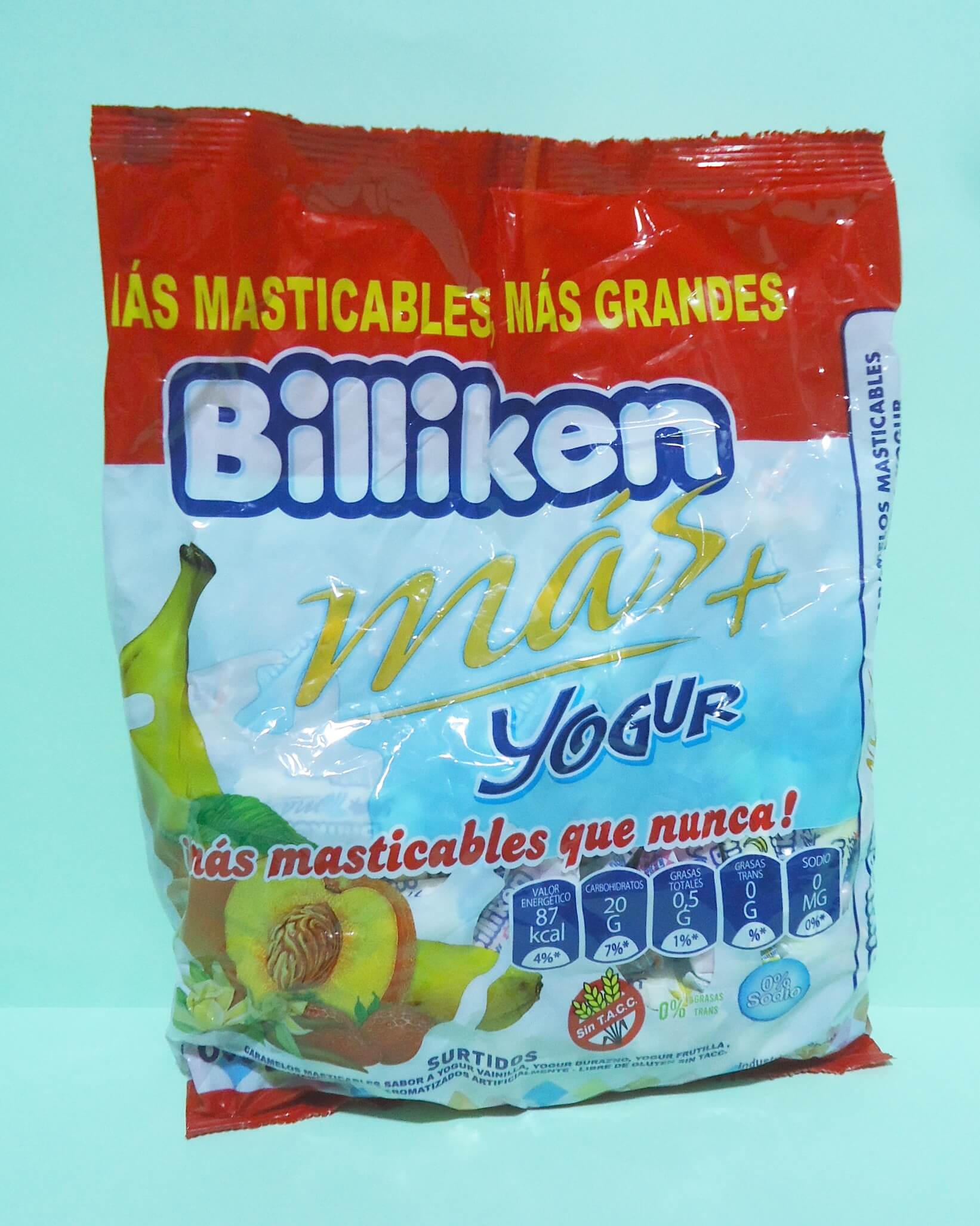 CARAMELO MASTICABLE BILLIKEN 600gr YOGUR