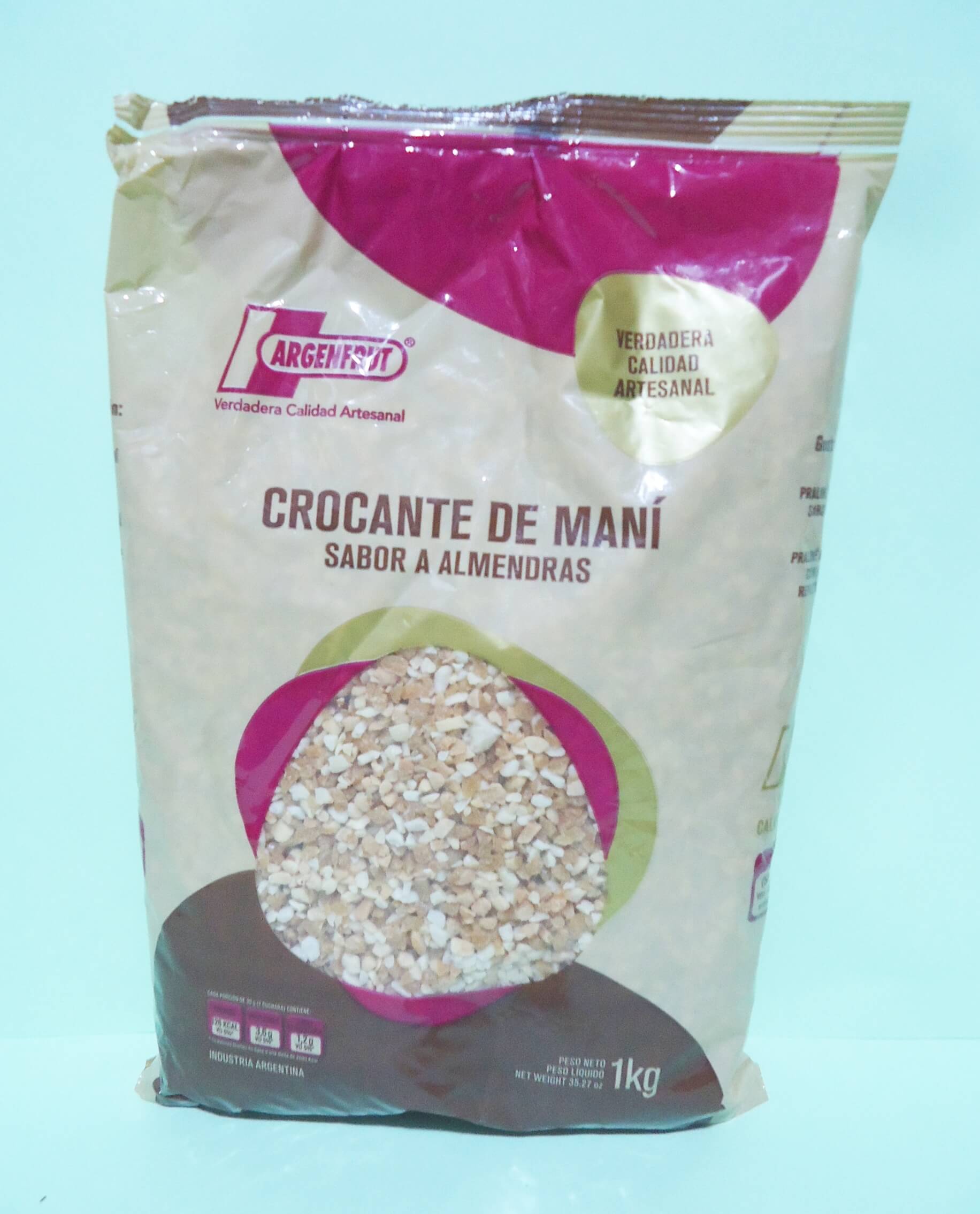 CROCANTE DE MANÍ x1kg  ARGENFRUT