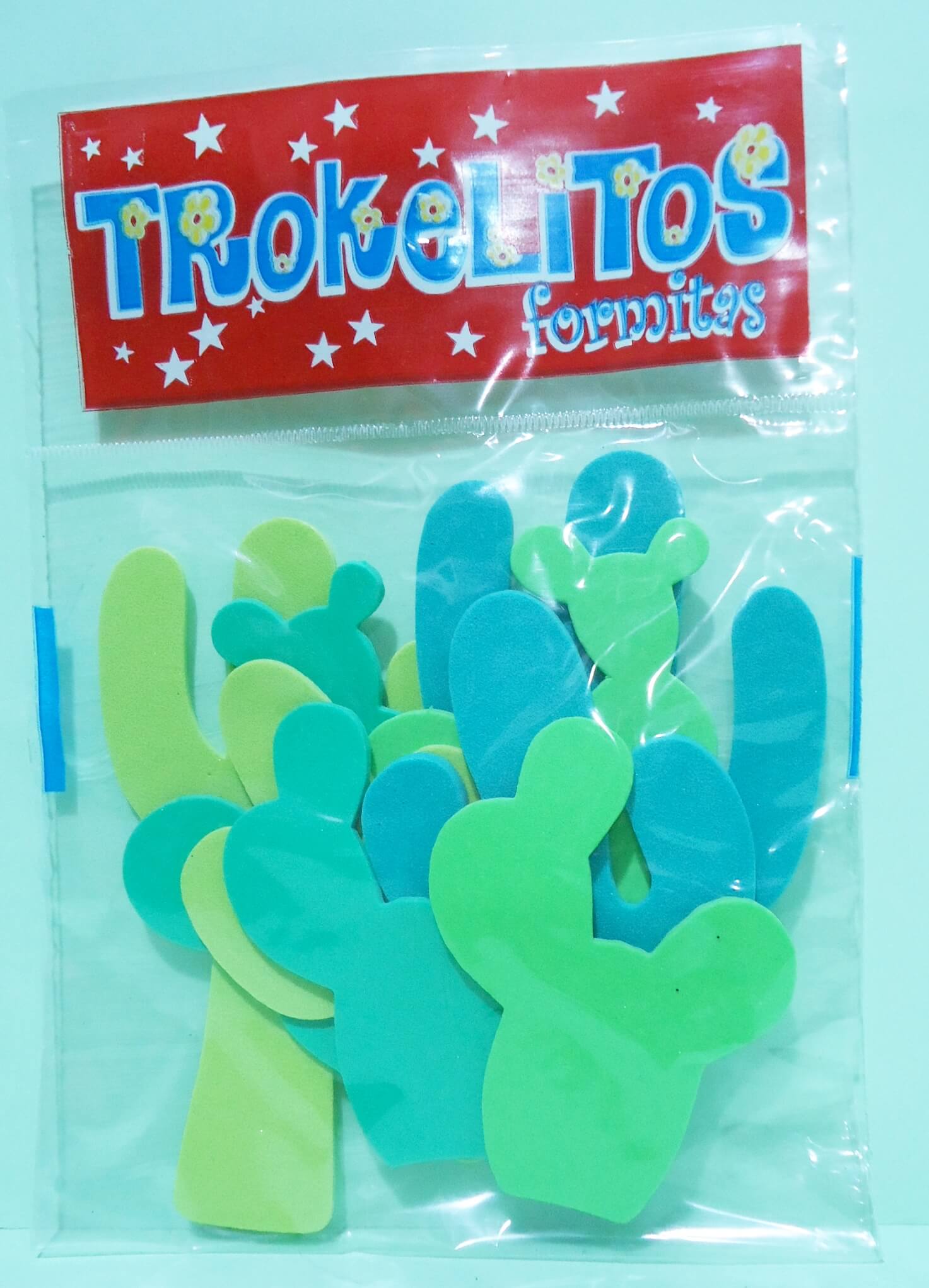 FORMITA GOMA EVA TROKELITOS CACTUS X8