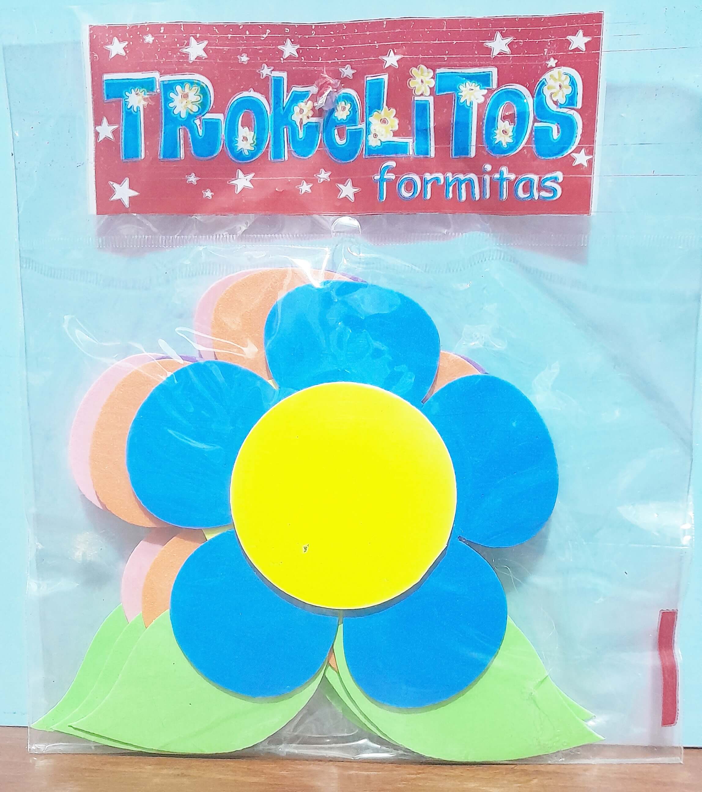 FORMITA GOMA EVA TROKELITOS FLOR HIPERX4