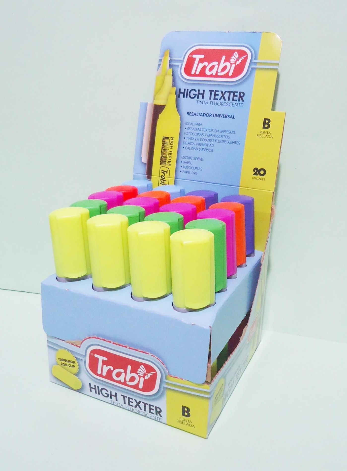 RESALTADOR TRABI H.TEX X20 CAJA