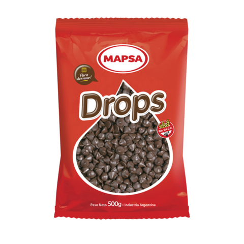 CHOCOLITO  x 1/2 KG MAPSA DROP NEGRO