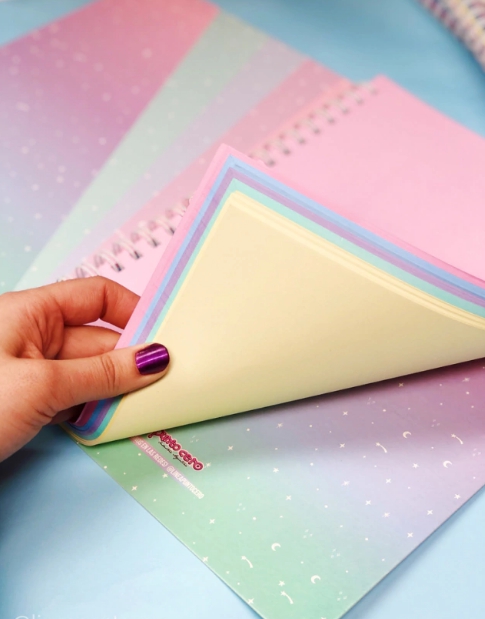 CUADERNO A4 PUNTO CERO RAINBOW