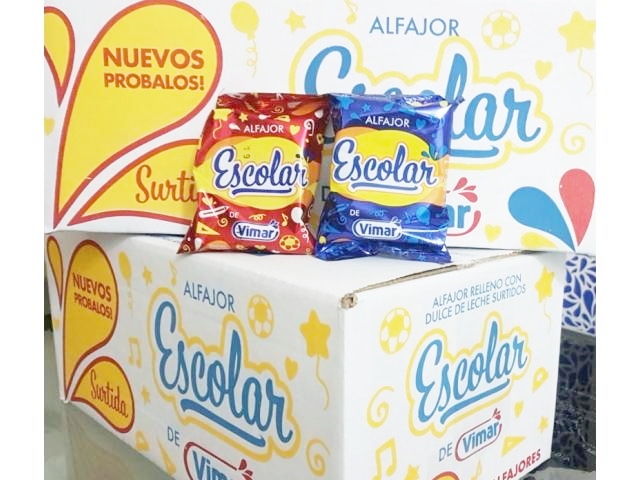 ALFAJOR VIMAR ESCOLAR x60  SURTIDO