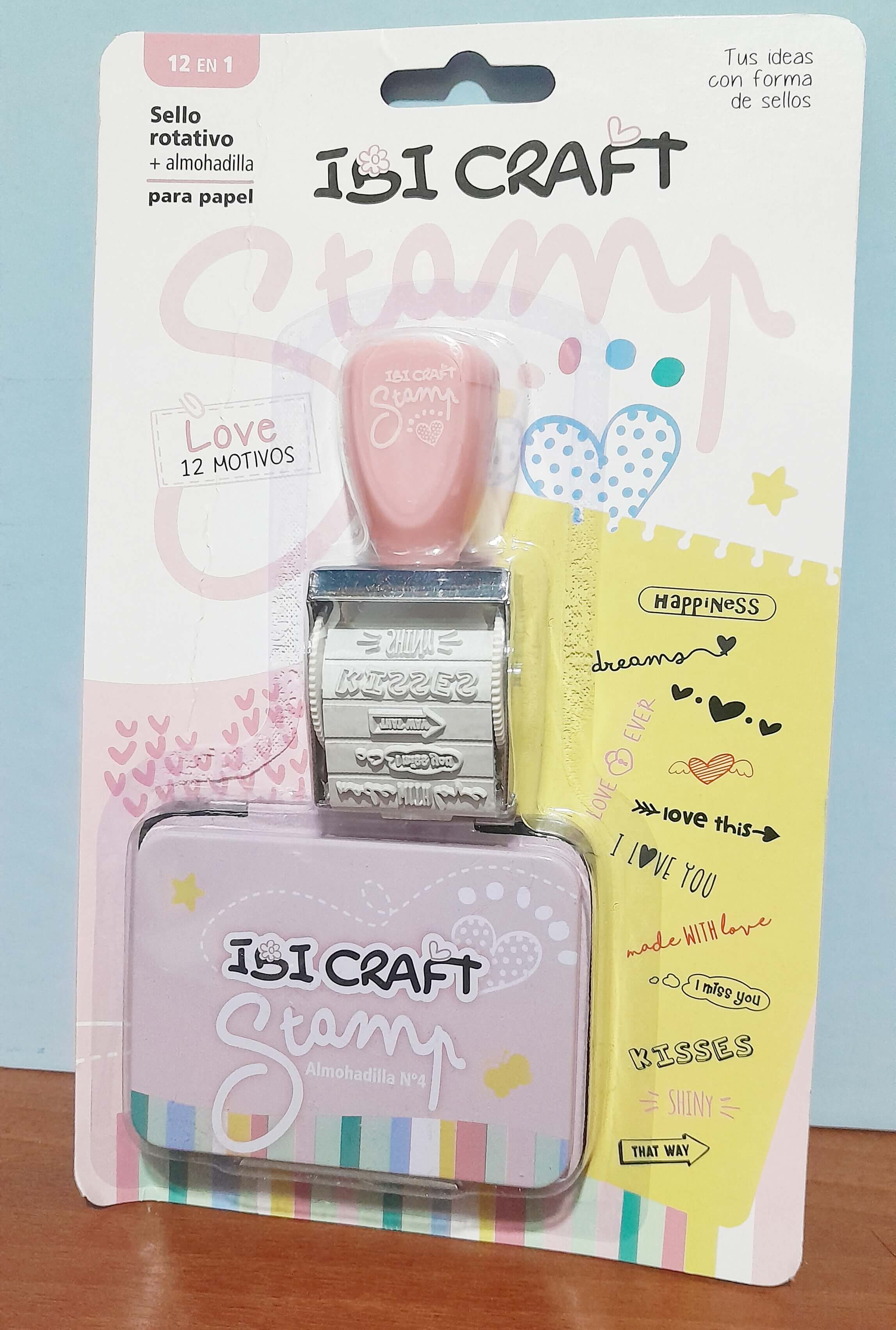 SELLO IBI STAMP + ALMOADHILLA CRAFT LOVE