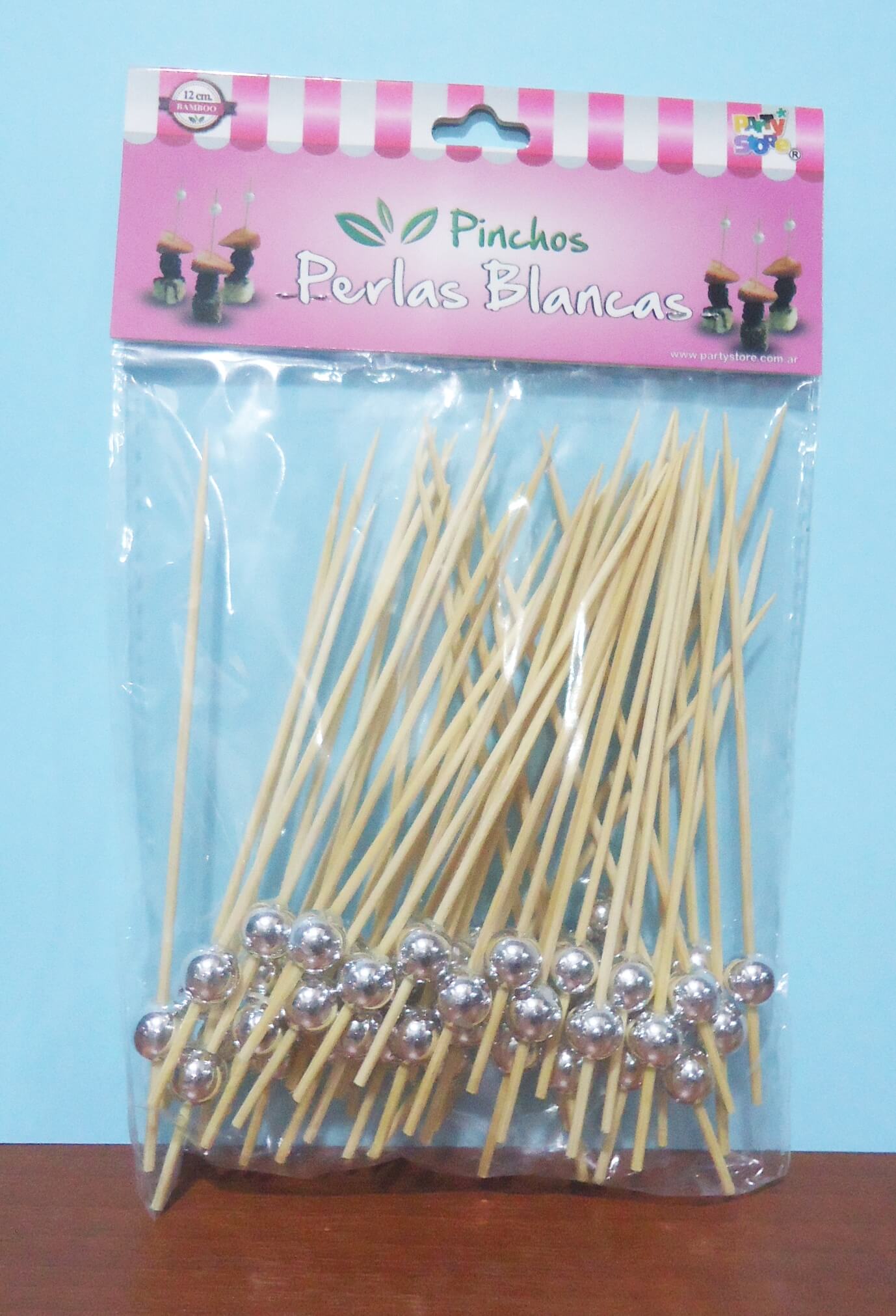 PINCHE COPETIN x50 P.STORE PERLAS PLATA