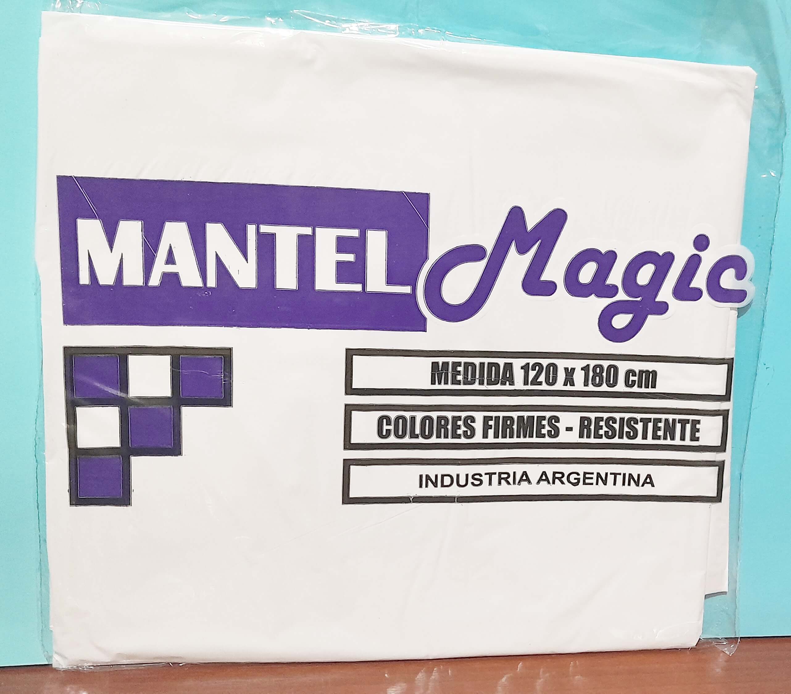 MANTEL RECT.1.20x1.80 BLANCO MAGIC