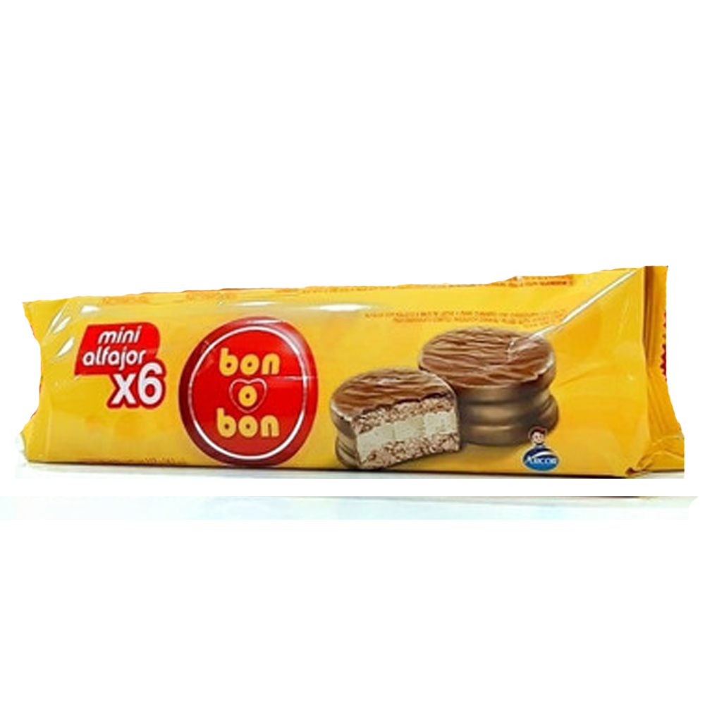 ALFAJOR  MINI BON O BON x6