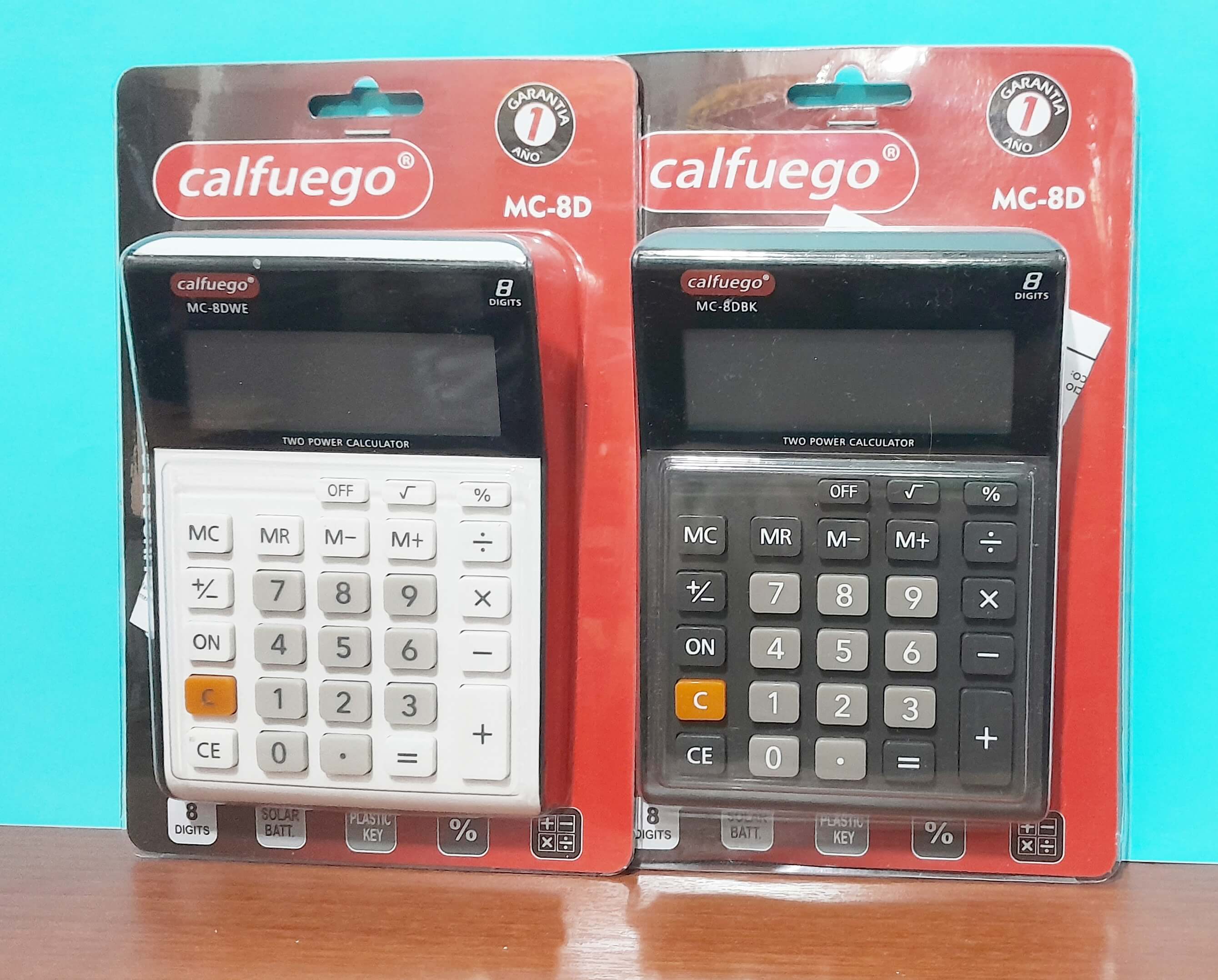 CALCULADORA CALCUFUEGO MC8D