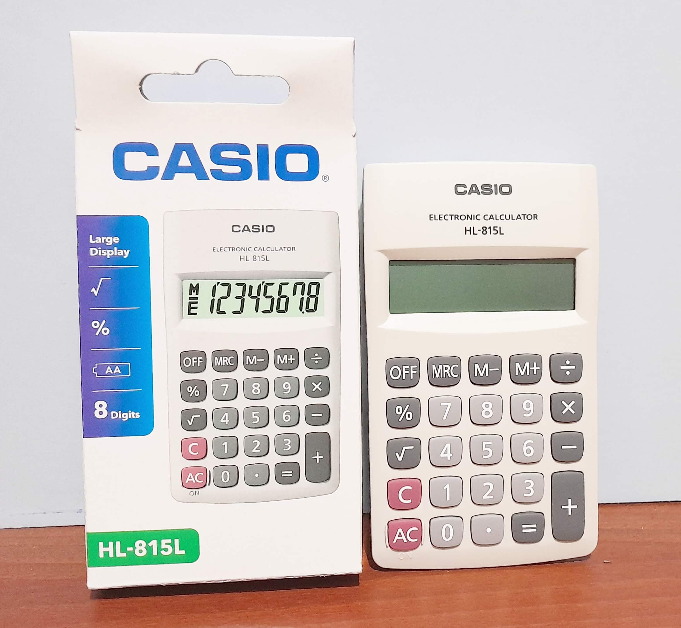 CALCULADORA CASIO HL815L