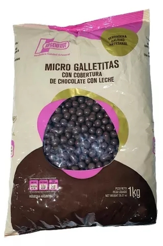 CHOCOLATE GALLETITA MICRO NEGRO x KG