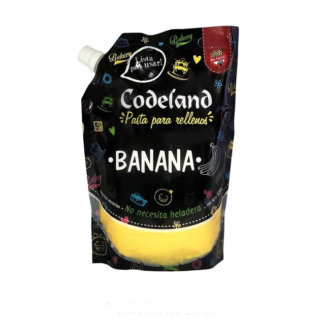 RELLENO CODELAND BANANA 500GR