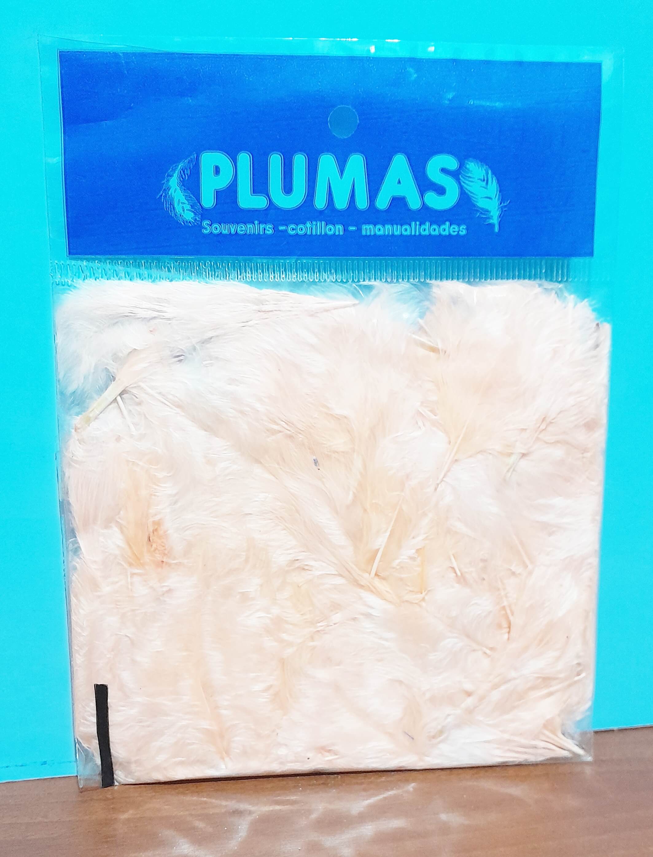 PLUMAS CHICA MARABU X100 SALMON