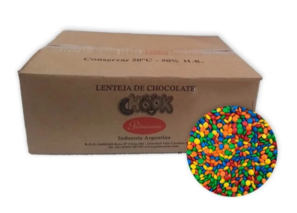 LENTEJA DE CHOCOLATE CHOCK x10 kg